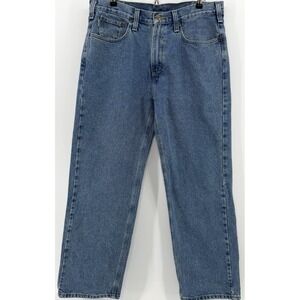 Carhartt Jeans Men's‎ 36x30 Relaxed Fit Blue Denim Workwear